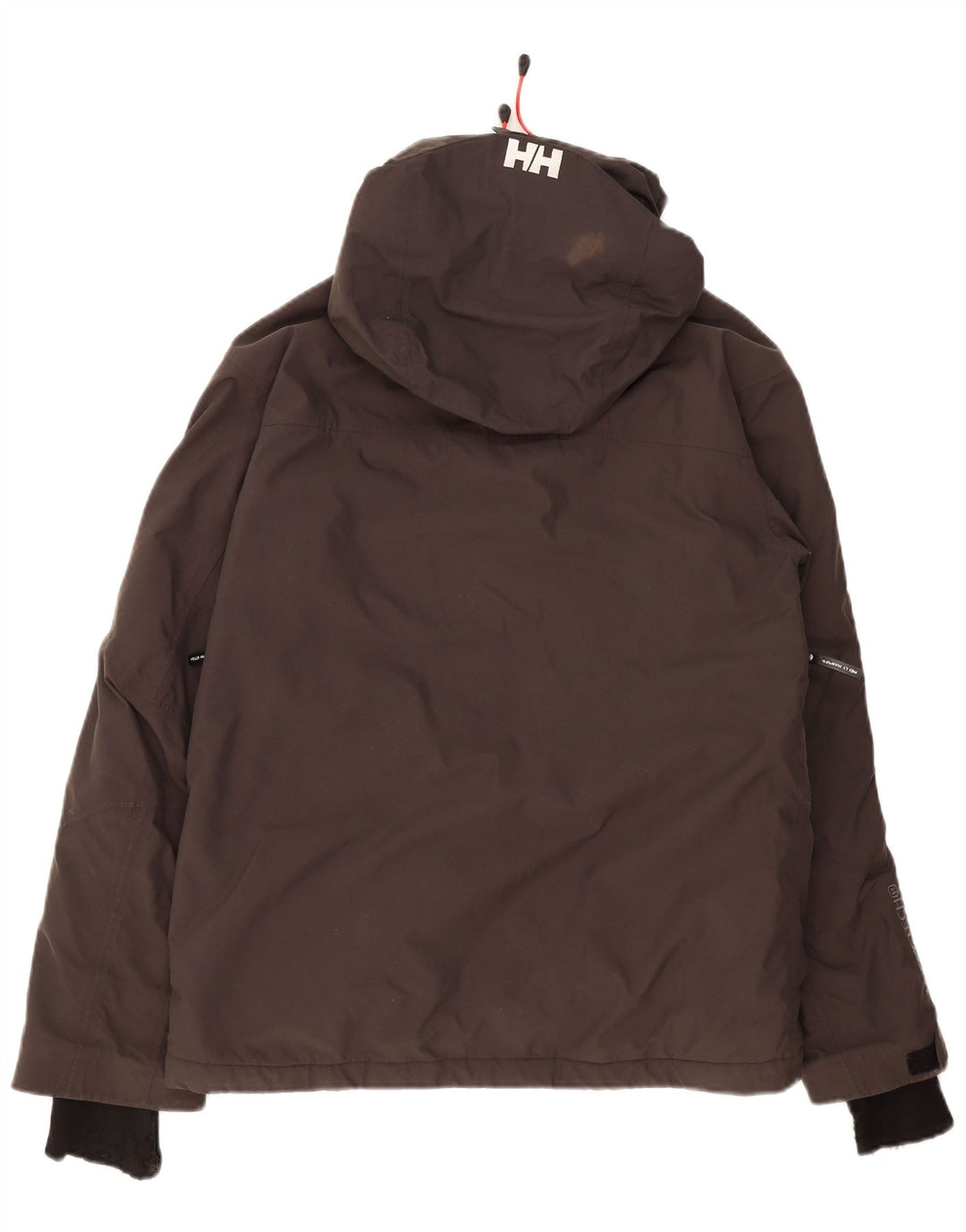 Helly Hansen Vindjakke med hætte til mænd UK 36 Small Grey Colourblock