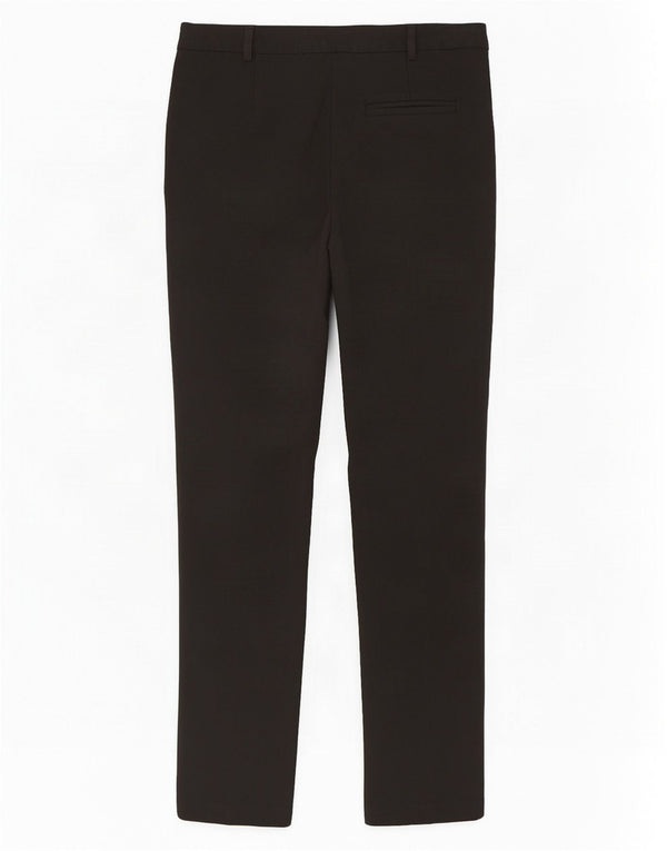 Topshop Womens Slim Casual Trousers UK 8 Small W26 L29 Black Polyester