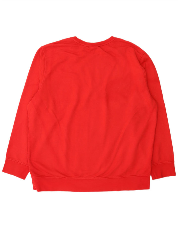 Timberland Mens Sweatshirt Jumper 3XL Red Cotton