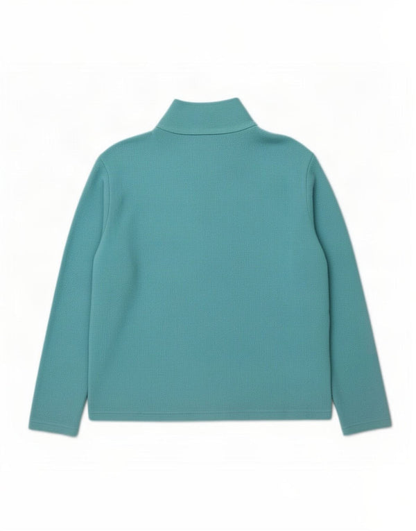 Jachetă fleece pentru femei Marks & Spencer UK 18 XL poliester albastru