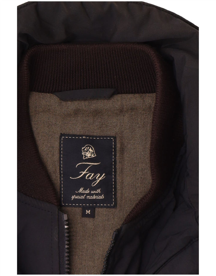 FAY Veste utilitaire pour homme UK 38 Bleu marine moyen Polyester