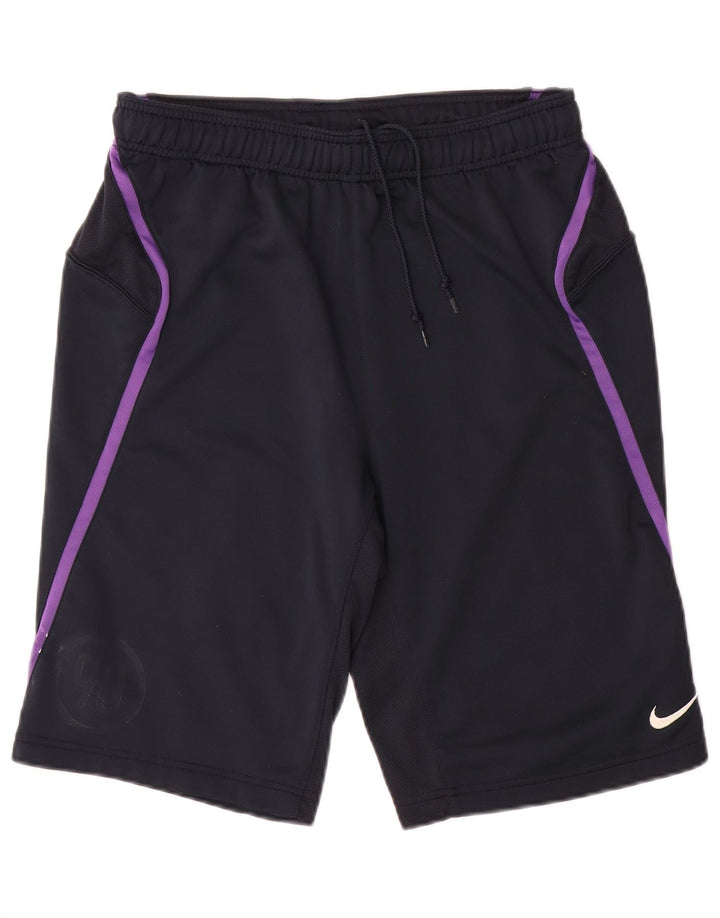 Nike Sportshorts til mænd Medium Marineblå Colourblock Polyester
