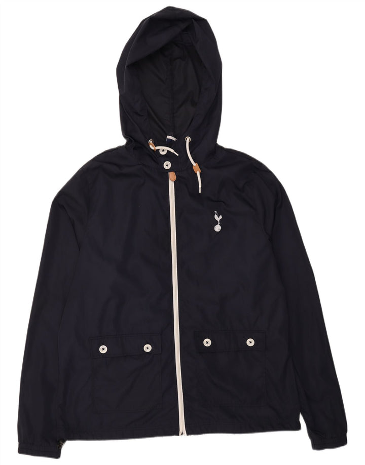 GENUINE MERCHANDISE Mens Windbreaker Jacket UK 44 2XL Navy Blue