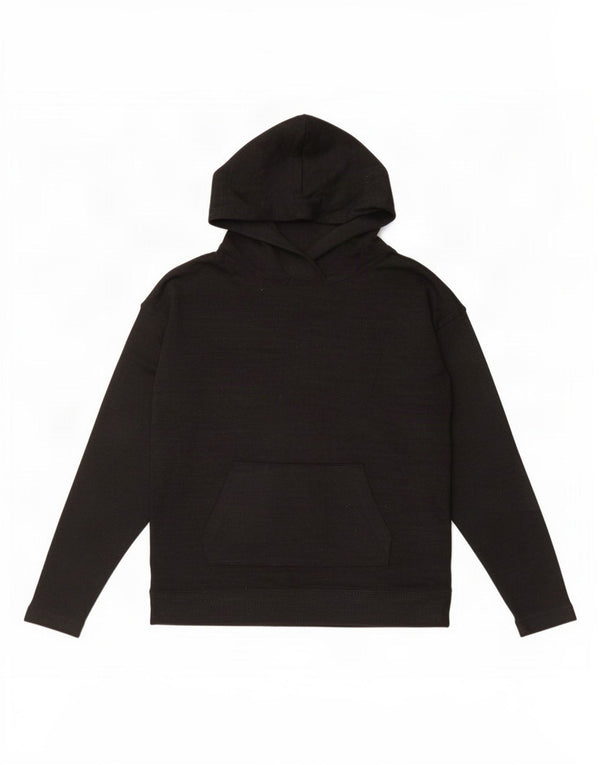 Felpa con cappuccio da donna Gap UK 10 Small Nero Poliestere