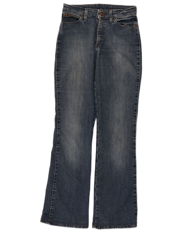 Wrangler Damen Body Fit Schlagjeans W28 L30 Blaue Baumwolle
