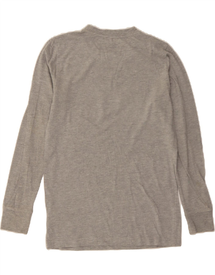 LEVI'S Boys Graphic Top Long Sleeve 15-16 Years Grey Cotton Vintage Levi's and Second-Hand Levi's from Messina Hembry 