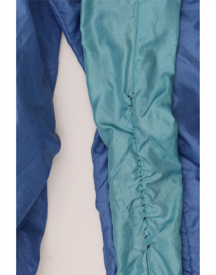 Erima Mens Tracksuit Trousers Joggers Large  Blue Colourblock Polyamide
