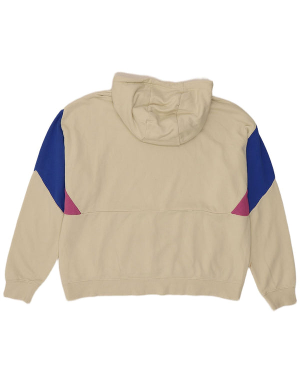 Nike oversized hættetrøje til kvinder DK 16 Large Off White Colourblock