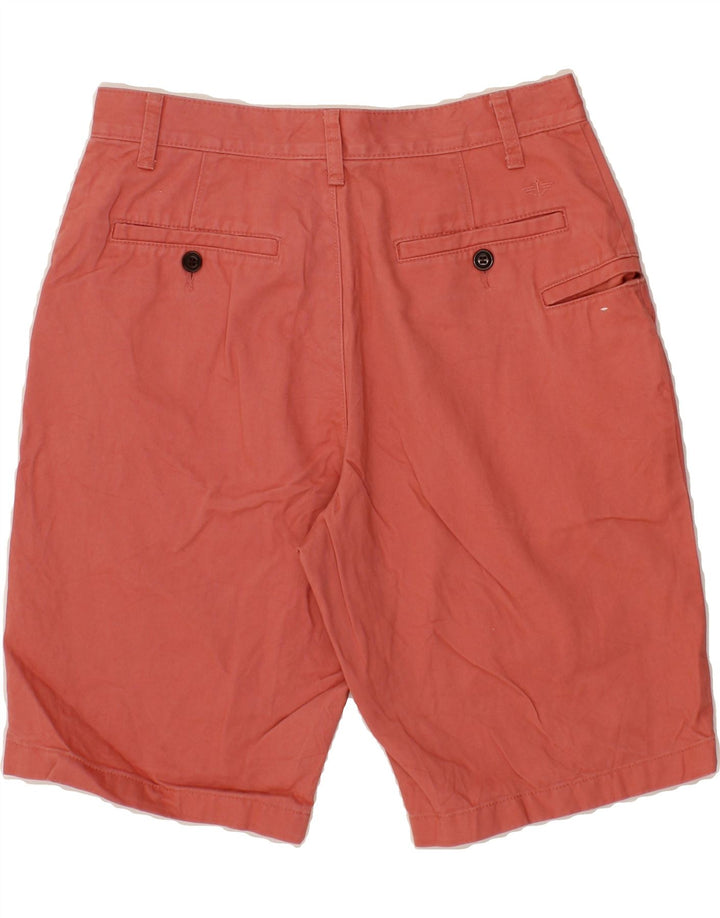 DOCKERS Mens Chino Shorts W29 Small Pink Cotton Vintage Dockers and Second-Hand Dockers from Messina Hembry 
