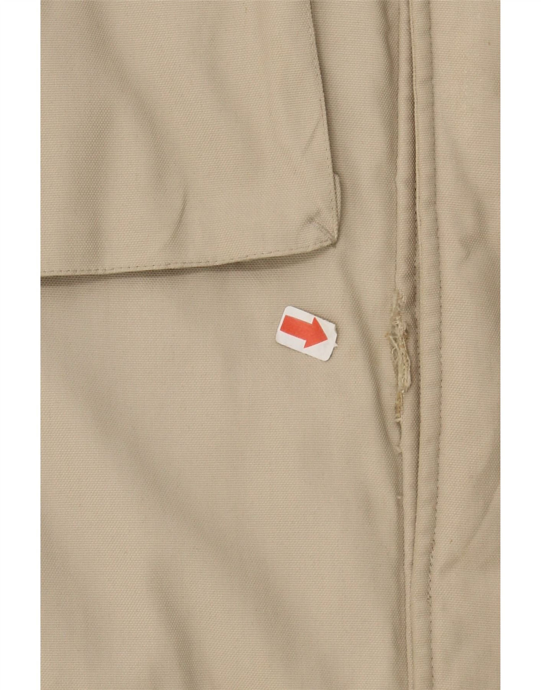 GEOX RESPIRA Mens Utility Jacket UK 40 Large Beige Polyamide Vintage Geox Respira and Second-Hand Geox Respira from Messina Hembry 