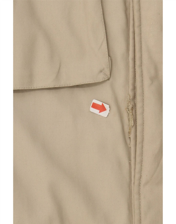 GEOX RESPIRA Mens Utility Jacket UK 40 Large Beige Polyamide Vintage Geox Respira and Second-Hand Geox Respira from Messina Hembry 