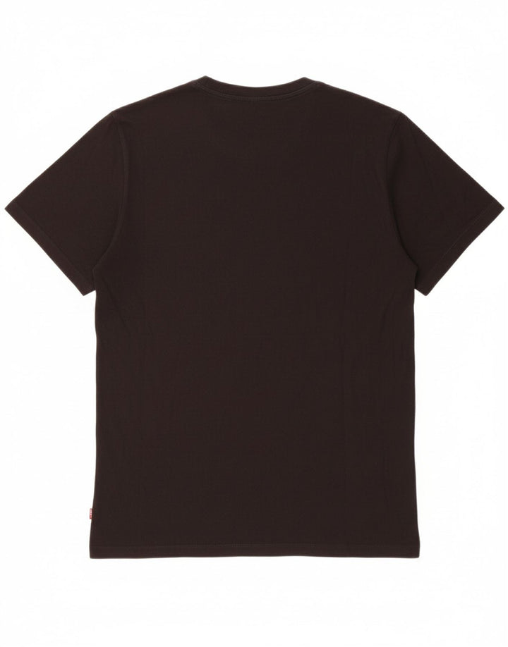 LEVI'S Mens T-Shirt Top Large Black Cotton Vintage Levi's and Second-Hand Levi's from Messina Hembry 