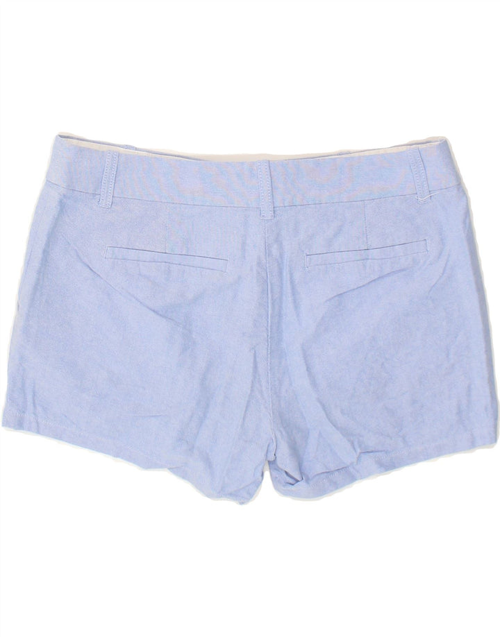 J. CREW Womens Chino Shorts US 6 Medium W32  Blue Cotton Vintage J. Crew and Second-Hand J. Crew from Messina Hembry 