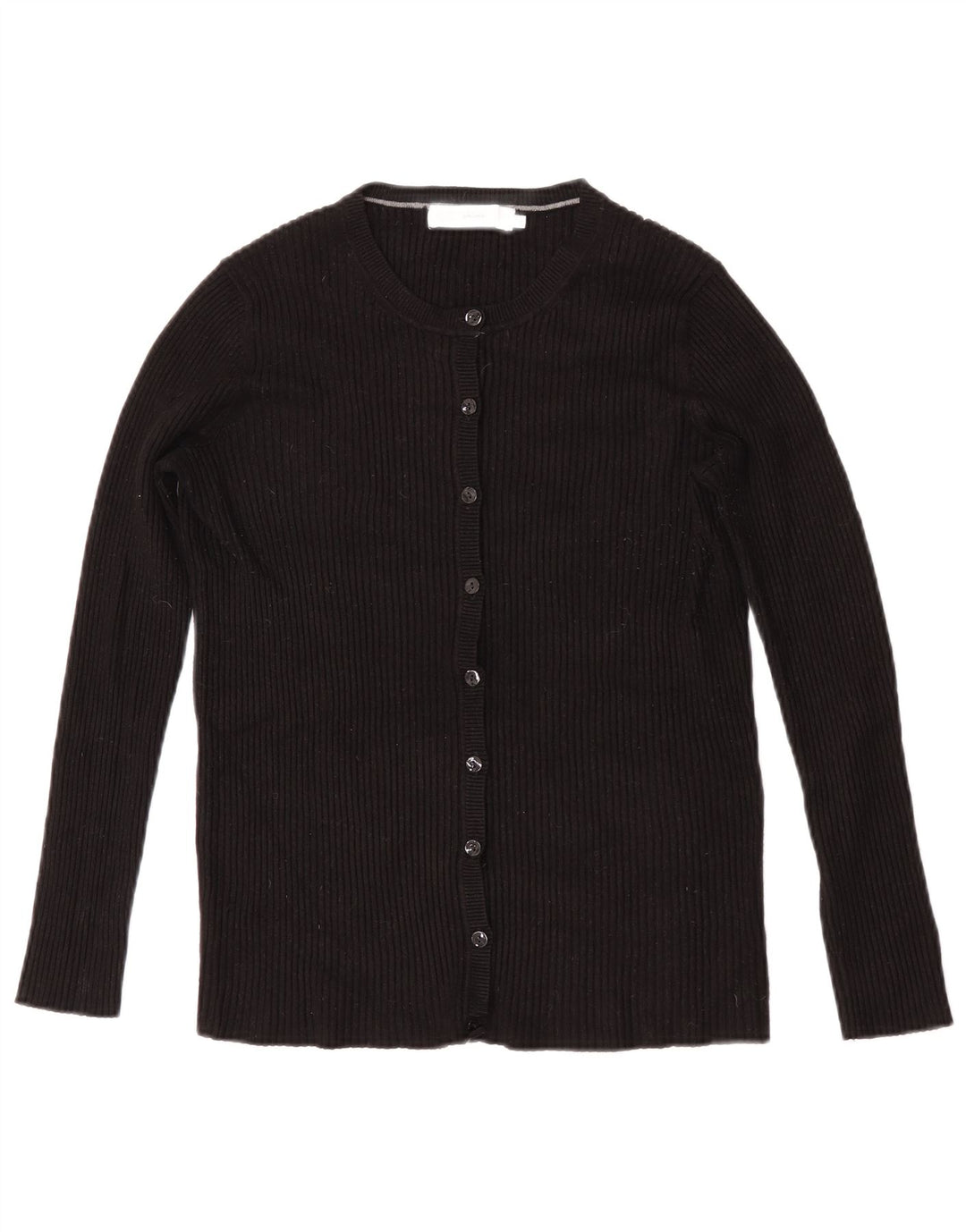 John Lewis dame cardigan sweater UK 14 Medium Black Viscose