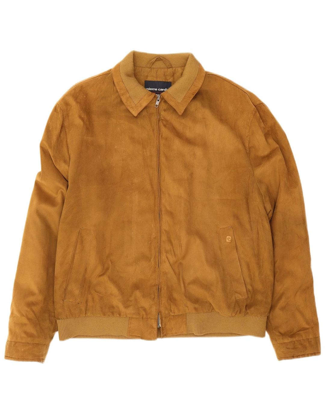 Pierre Cardin Herren Bomberjacke UK 42 XL Beige Polyester