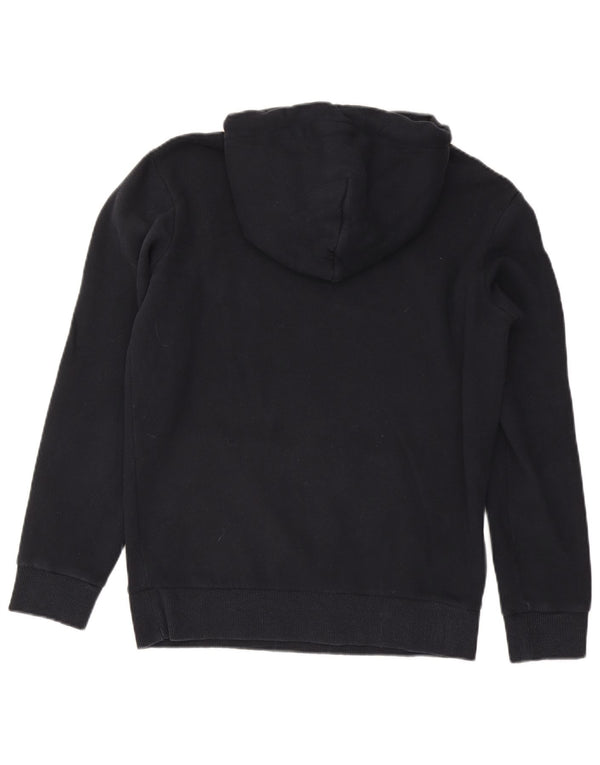 Superdry Mens Graphic Hoodie Jumper Medium Black Cotton