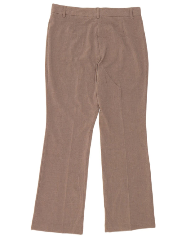 Marks & Spencer Womens Bootcut Suit Trousers UK 10 Small W30 L27 Grey