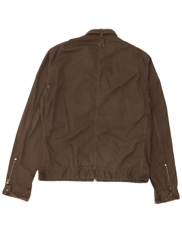 Giacca militare da uomo Replay UK 40 Large in cotone marrone