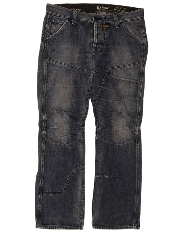 G-Star Jean Bootcut 3301 Homme W36 L34 Bleu Coton