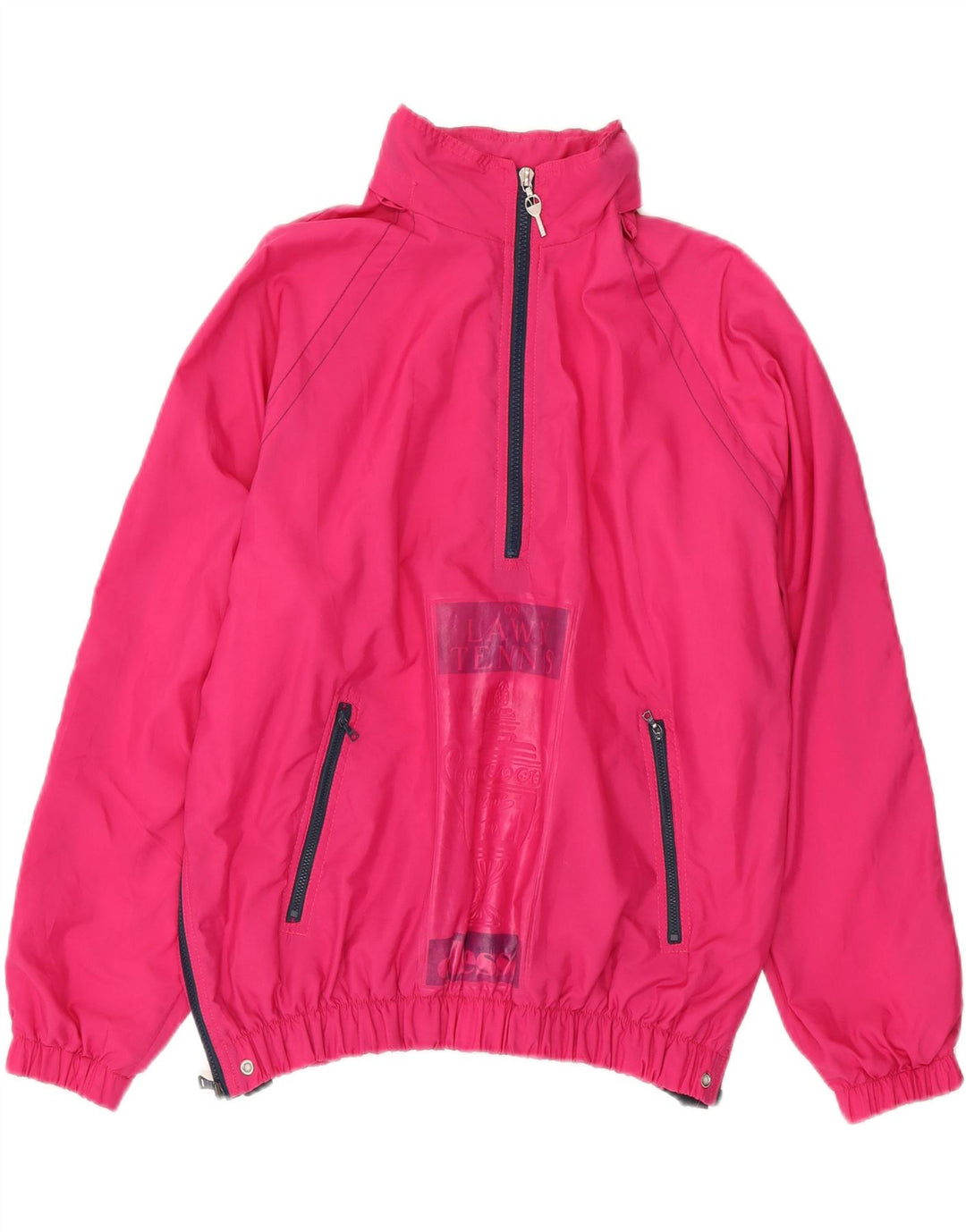 Giacca antipioggia da uomo Ellesse con cappuccio pullover UK 38 rosa medio