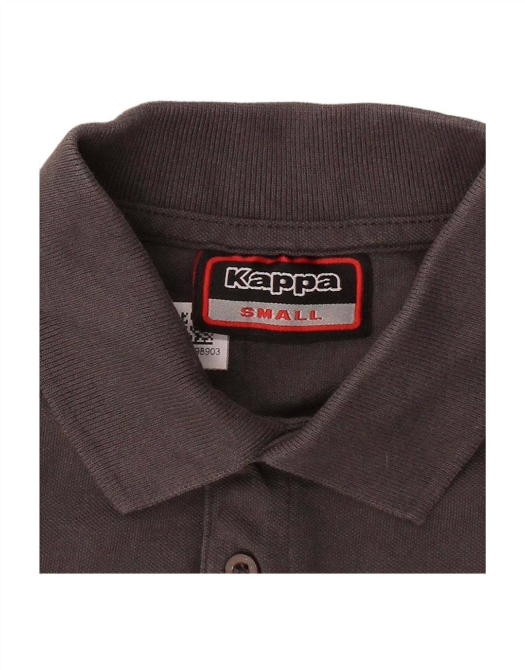 KAPPA Mens Polo Shirt Small Grey Cotton