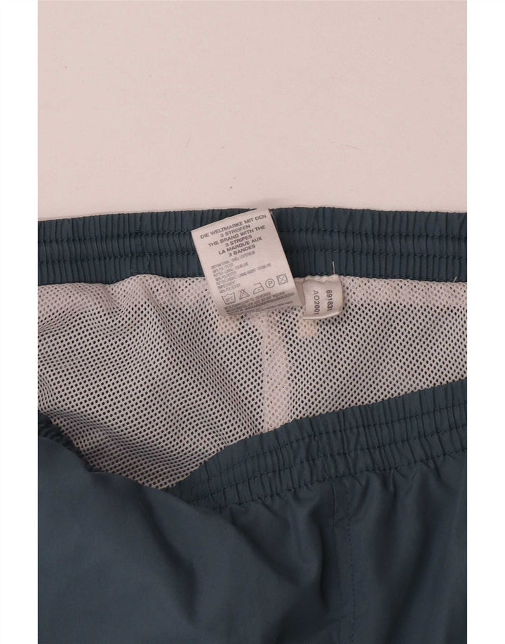Adidas Dame træningsdragt Bukser Joggers UK 12 Medium Blue Polyester