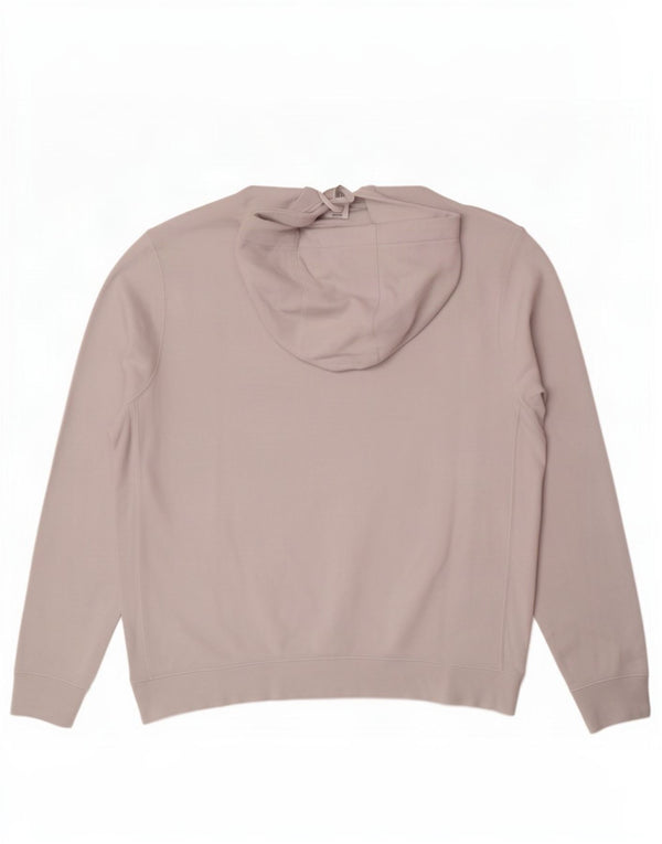 Felpa con cappuccio da uomo Nike Large in cotone grigio