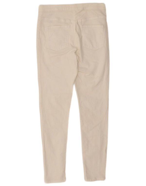 Blugi jegging pentru femei Marks & Spencer UK 12 Medium W28 L27 Bumbac alb