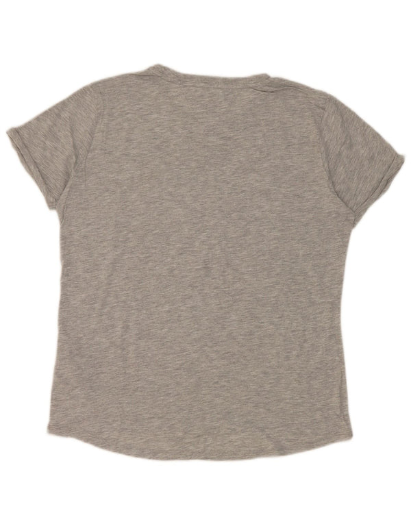 Damska koszulka graficzna Tommy Hilfiger Top UK 10 Small Grey Flecked