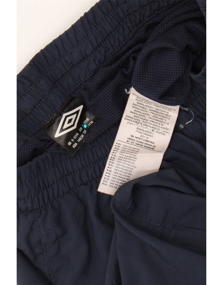 Umbro Jungen-Trainingshose, Jogginghose, 9–10 Jahre, Marineblau, Polyester