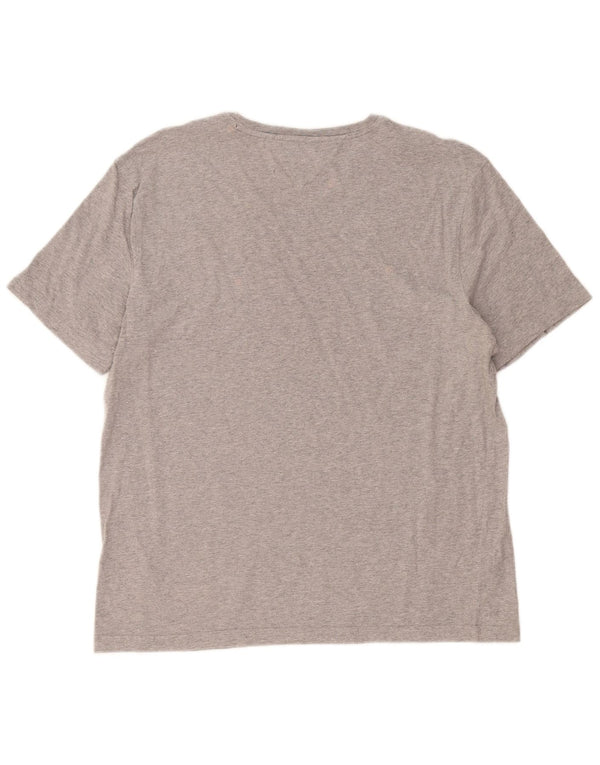Tricou pentru bărbați Tommy Hilfiger Top XL bumbac gri