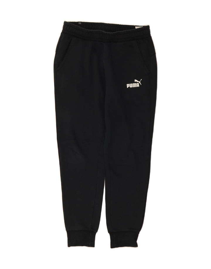 PUMA Mens Tracksuit Trousers Joggers Medium  Black Cotton Vintage Puma and Second-Hand Puma from Messina Hembry 