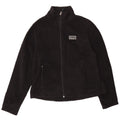 L.L.BEAN Γυναικείο Fleece Jacket UK 16 Large Black Polyester