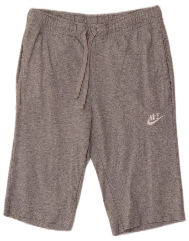 Nike Sportsshorts til mænd, små grå bomuld