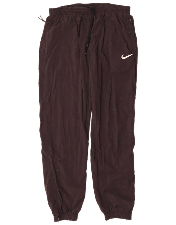 Nike Mens Tracksuit Trousers Joggers  Large  Black Polyester