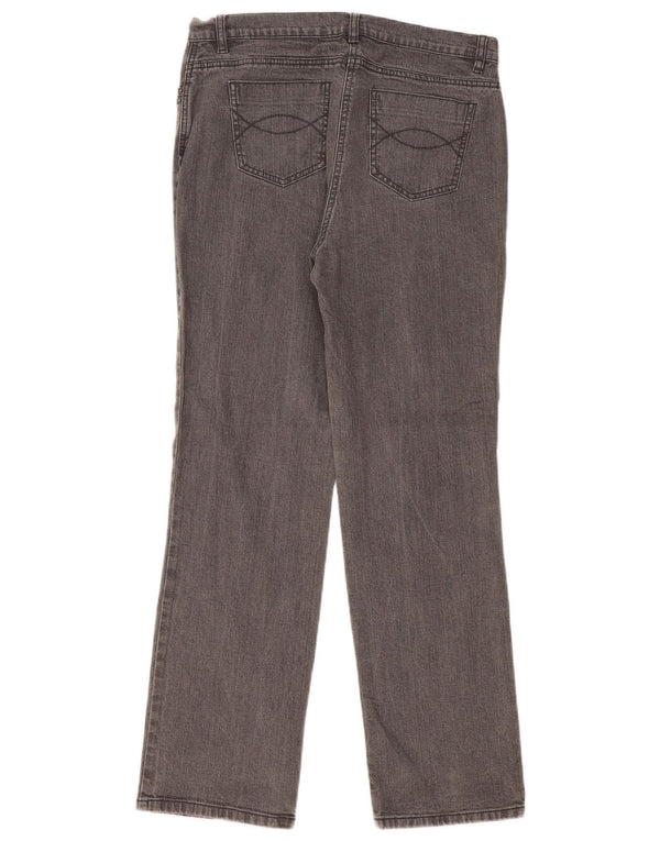 Marks & Spencer Lige jeans til kvinder UK 16 Large W32 L30 Grå Bomuld