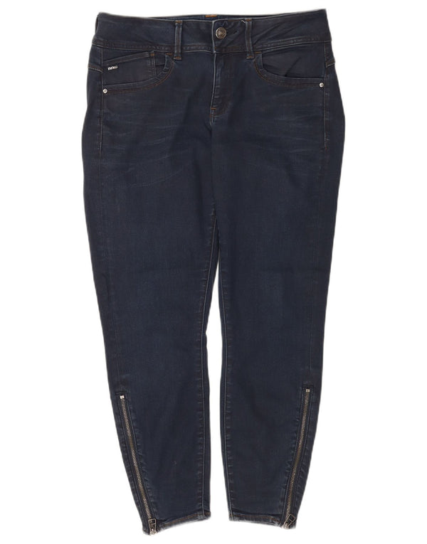 Vaqueros ajustados de talle medio Lynn para mujer G-Star W30 L25 Algodón azul marino