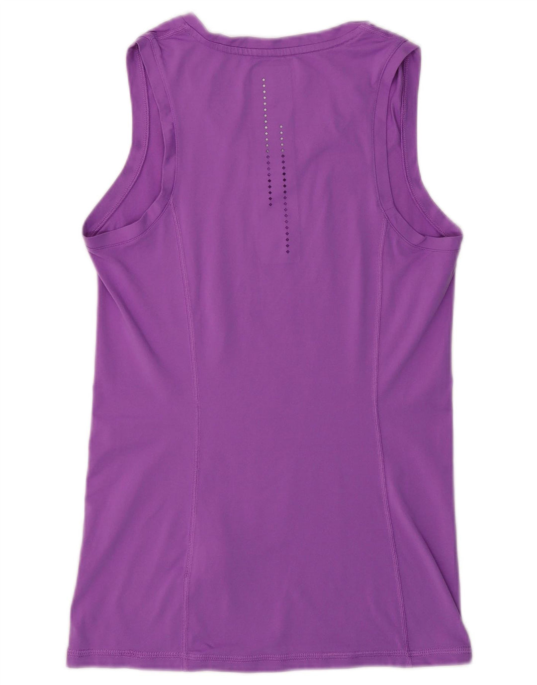 NIKE Womens Graphic Vest Top UK 10 Small Purple Polyester