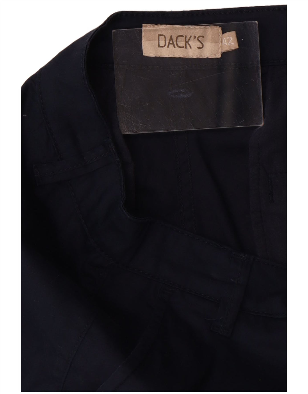 Dack's Womens Chino Shorts EU 42 Large W30  Navy Blue