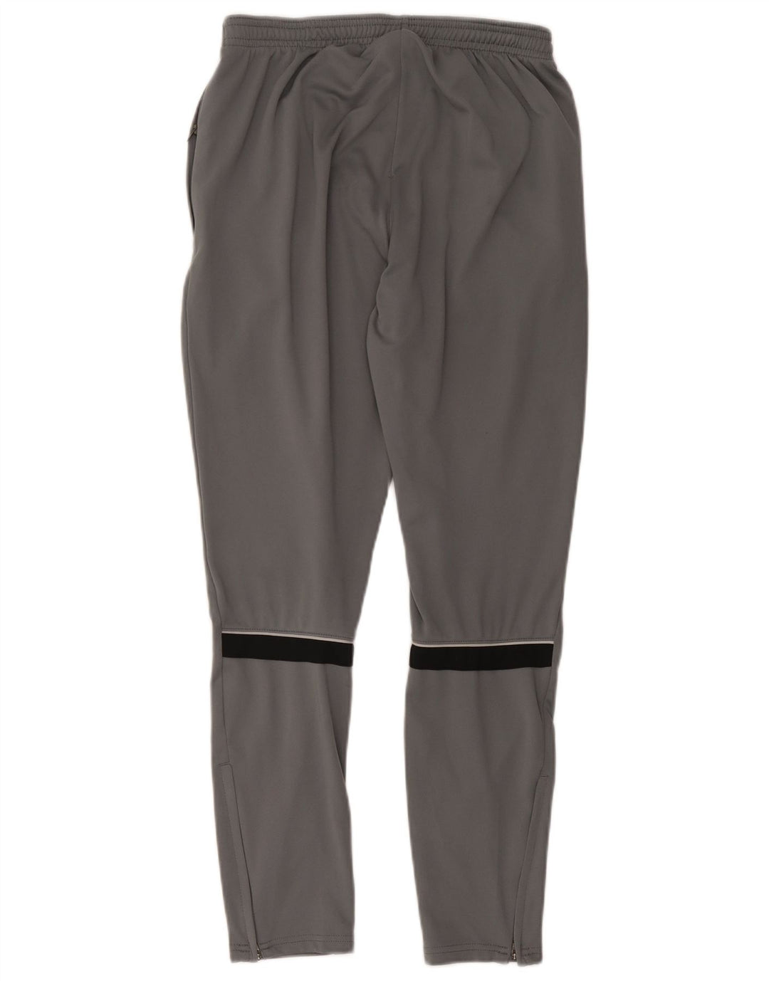 Nike Mens Dri Fit Tracksuit Trousers Medium Grey Colourblock Polyester