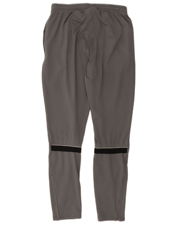 Nike Mens Dri Fit Tracksuit Trousers Medium Grey Colourblock Polyester