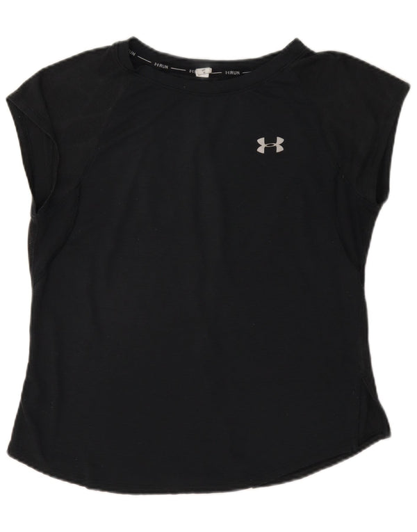 Under Armour ženska majica kratkih rukava UK 14 srednje sivi geometrijski poliester