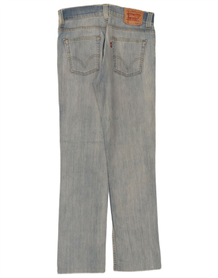 LEVI'S Mens 511 Slim Jeans W33 L32 Blue Cotton
