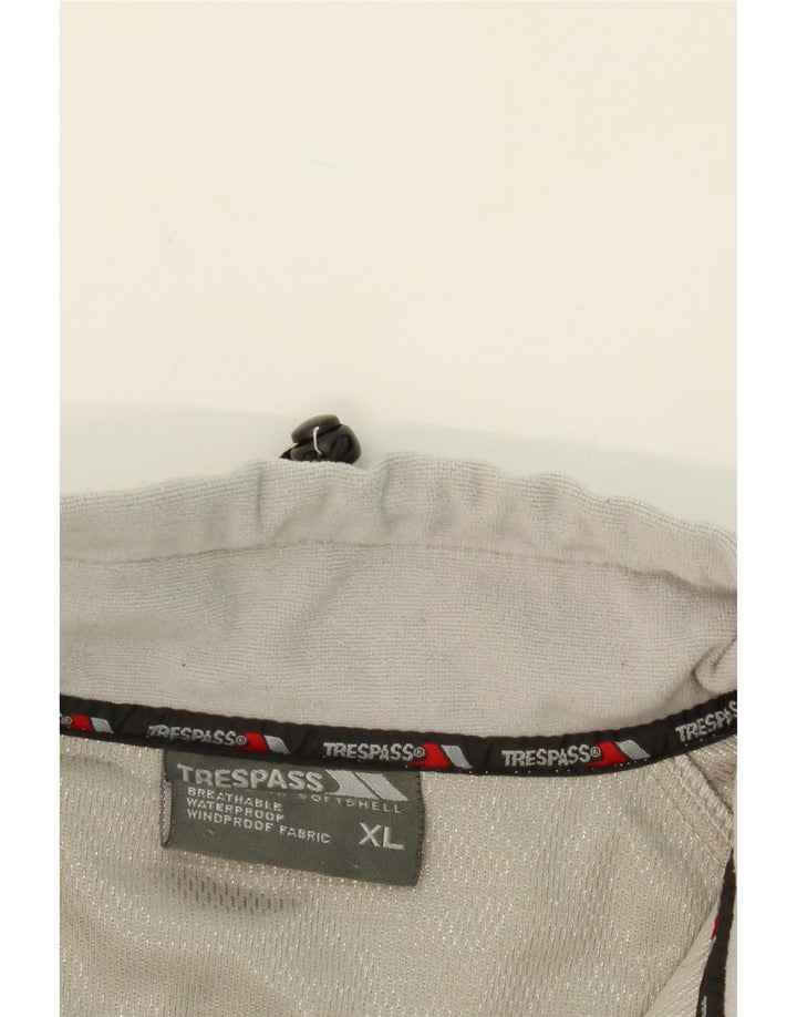 TRESPASS Womens Windbreaker Jacket UK 18 XL Grey Polyester Vintage Trespass and Second-Hand Trespass from Messina Hembry 