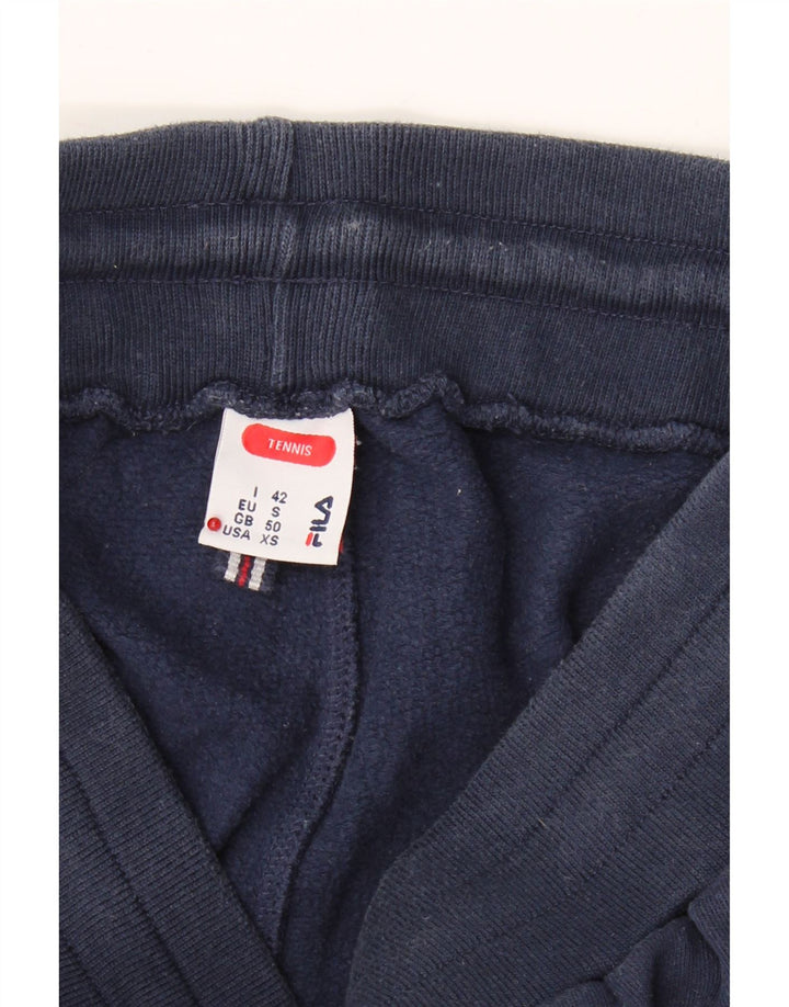 FILA Mens Tracksuit Trousers Joggers Medium  Navy Blue Cotton Vintage Fila and Second-Hand Fila from Messina Hembry 