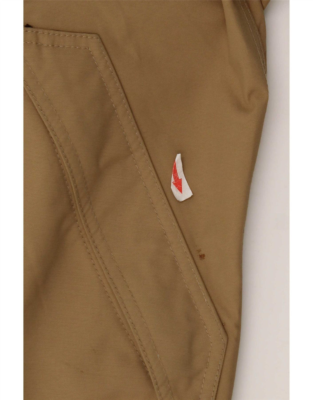Timberland Mens Hooded Utility Jacket UK 38 Medium Beige Nylon