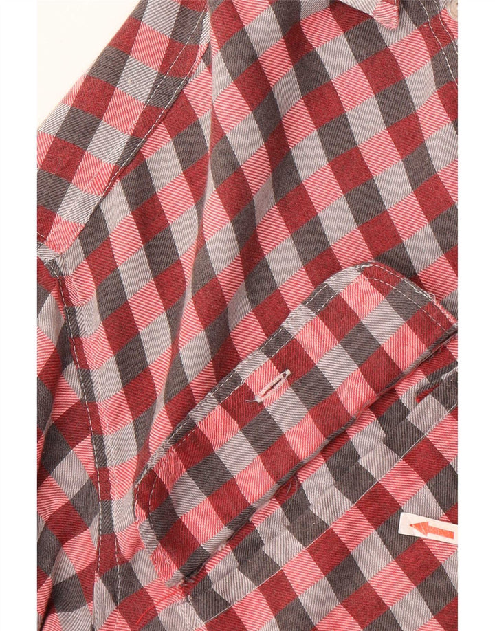 Benetton Mens Shirt Medium Multicoloured Gingham
