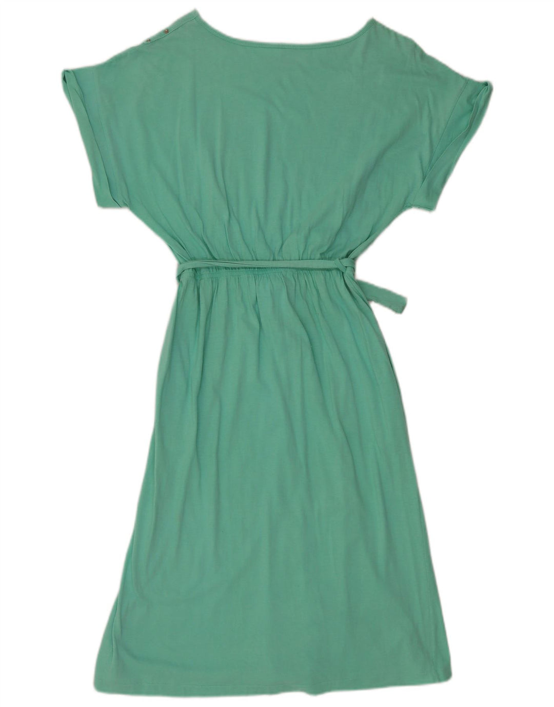 Rochie de bază pentru femei VINTAGE EU 40 Bumbac verde mediu