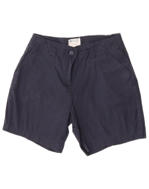 Mountain Warehouse Chino-Shorts für Damen, UK 12, Größe M, W28, Marineblau, Baumwolle