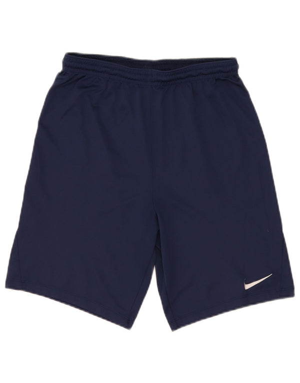 Nike drenge Dri Fit sportsshorts 13-14 år XL marineblå polyester